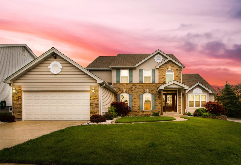 house with garage